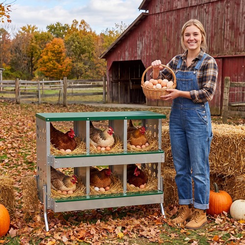Compartment chicken nesting - chicken,